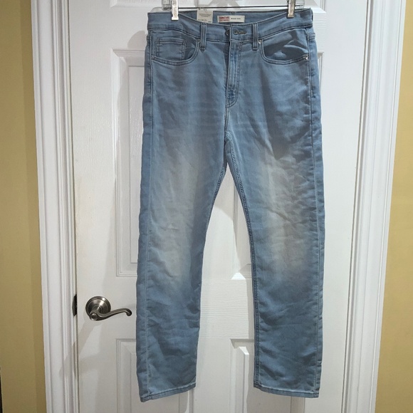 Levi Strauss Signature Regular Taper jeans sz 32 x 30 light wash New - Picture 1 of 7